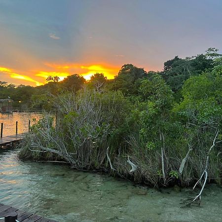 Villas Eco-Romanticas Kuuch Ka'Anil Bacalar Bagian luar foto
