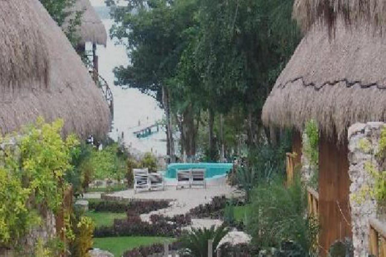 Villas Eco-Romanticas Kuuch Ka'Anil Bacalar Bagian luar foto