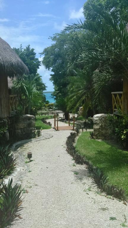 Villas Eco-Romanticas Kuuch Ka'Anil Bacalar Bagian luar foto