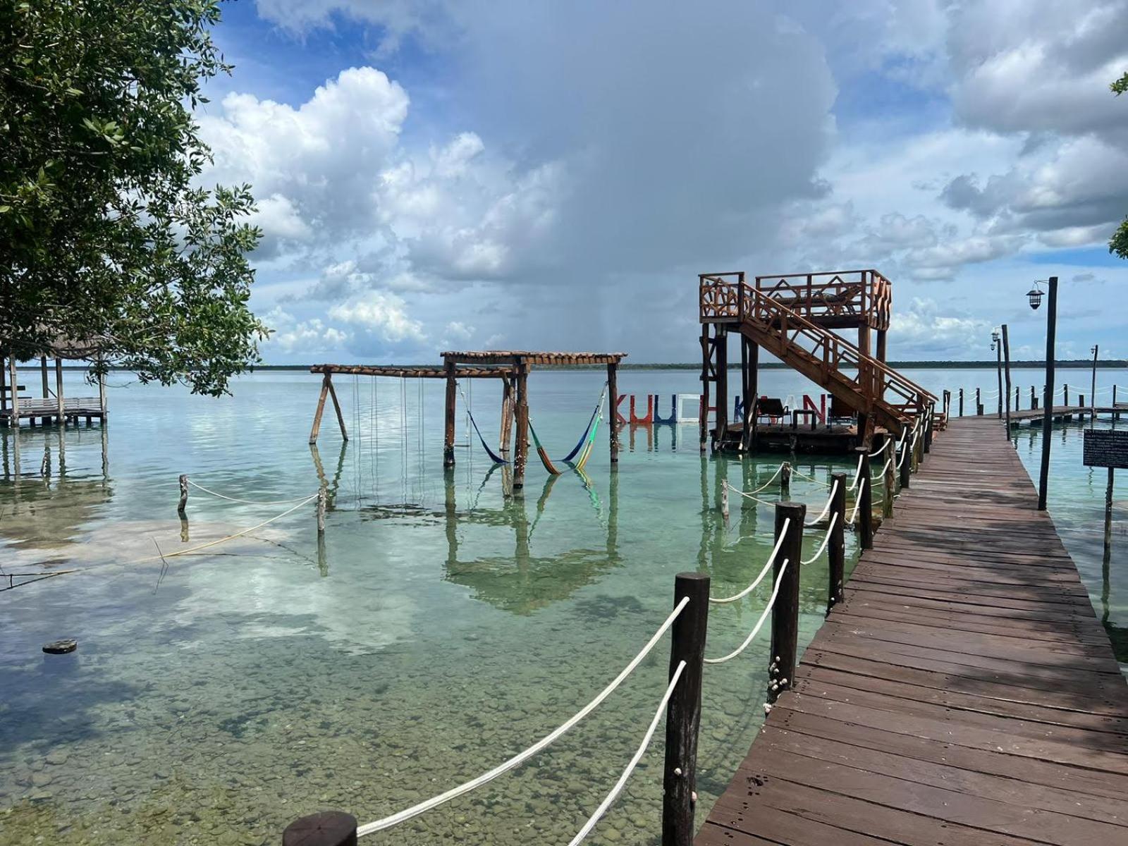 Villas Eco-Romanticas Kuuch Ka'Anil Bacalar Bagian luar foto