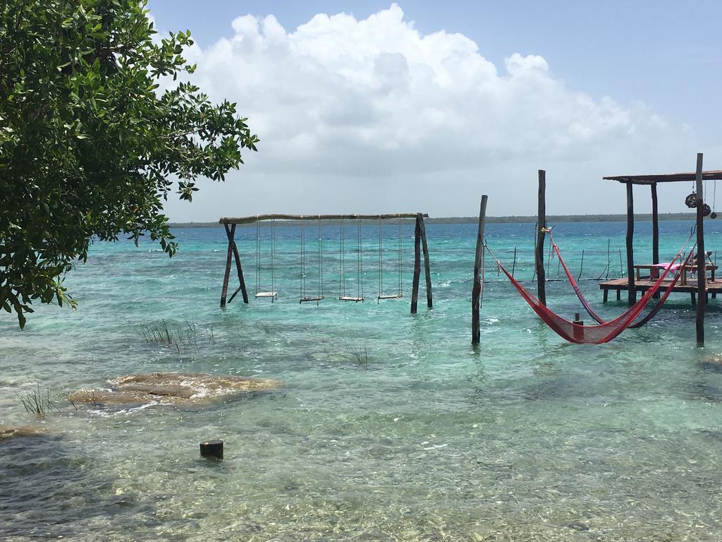 Villas Eco-Romanticas Kuuch Ka'Anil Bacalar Bagian luar foto
