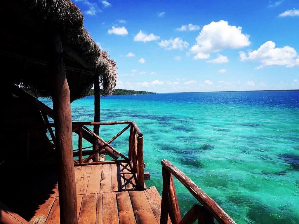 Villas Eco-Romanticas Kuuch Ka'Anil Bacalar Bagian luar foto
